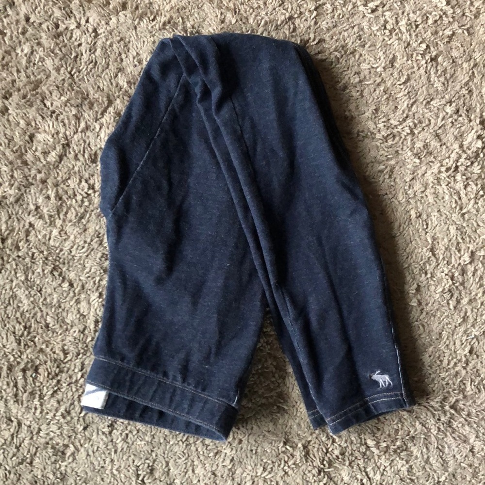 Abercrombie and Fitch Denim Blue Leggings